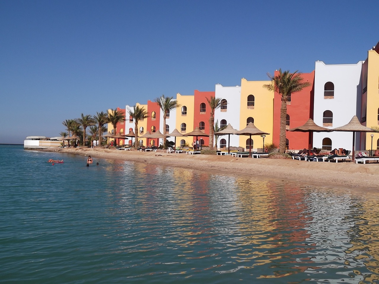 Kleurrijke vakantiewoningen 
Spanje