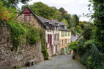 Middeleeuwse huizen in Bretagne