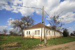 Haus am Rande eines ungarischen Dorf
