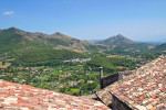 Uitzicht op Morano Calabro