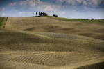 Typisch Toscaans landschap in de regio Lucca