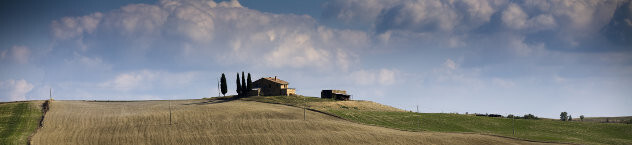 Typisch
Toscaans landschap in de regio Lucca