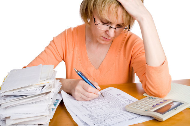 Struggling with the tax form