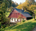 Huisje op het Tsjechische platteland